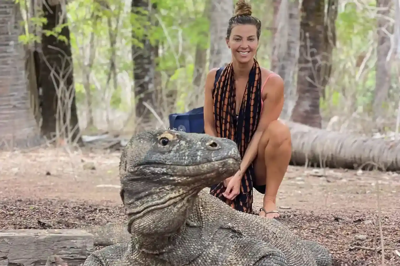 Guests enjoying time in Komodo National Park