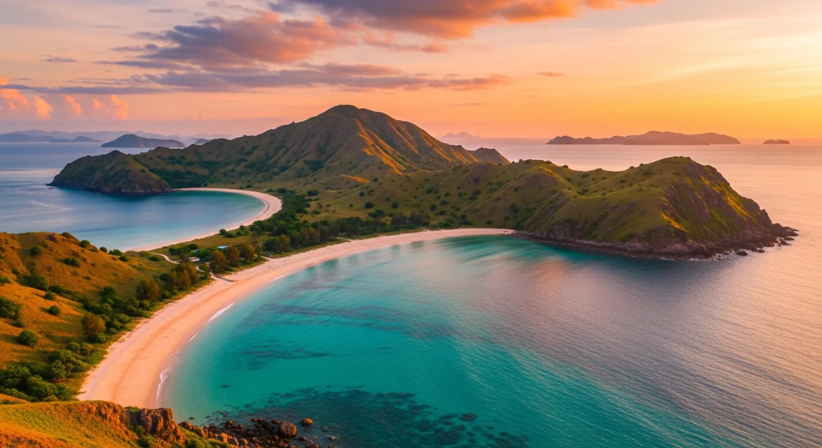 Sunrise over Padar Island, Komodo National Park